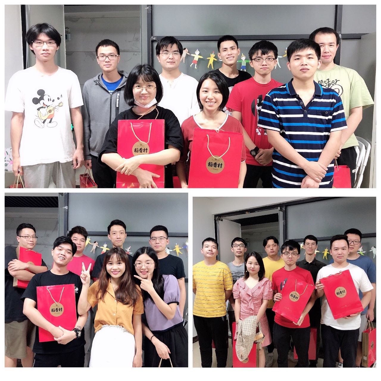 Luwei Technology 2020 autumn theme birthday party and Mid-Autumn Festival features cake activities